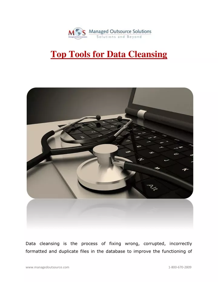 top tools for data cleansing