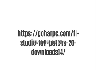 https goharpc com fl studio full patchs