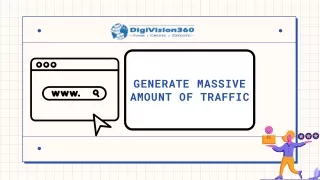 generate massive amount of traffic