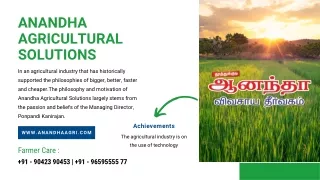 anandha agricultural solutions