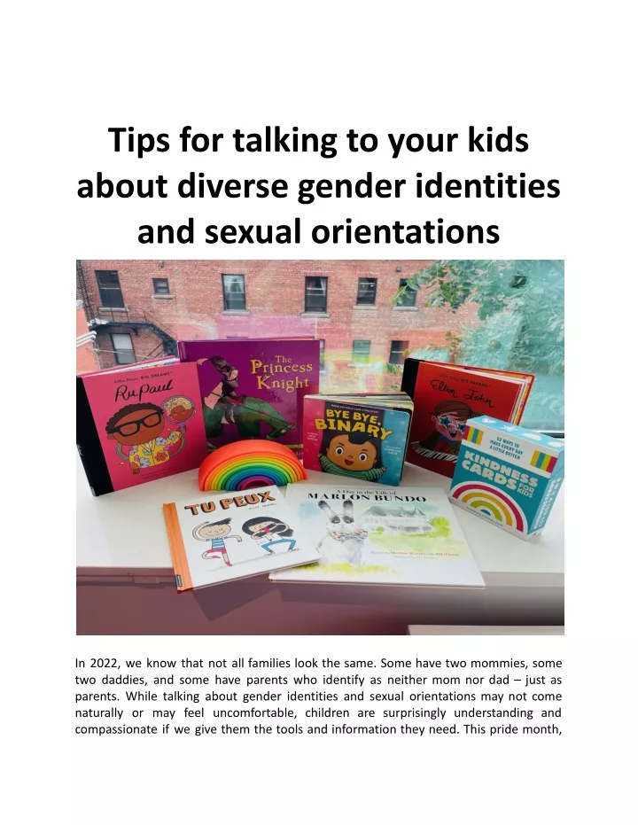 tips for talking to your kids about diverse