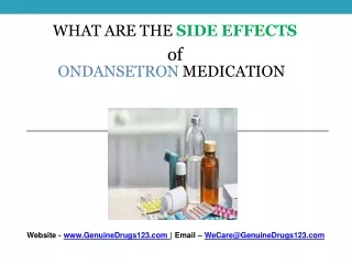 Ondansetron Side Effects