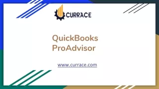 QuickBooks Pro Advisor