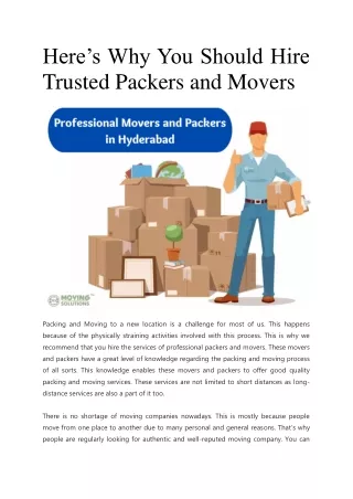 here s why you should hire trusted packers