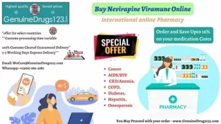 Nevirapine 200 Mg Tablet Price