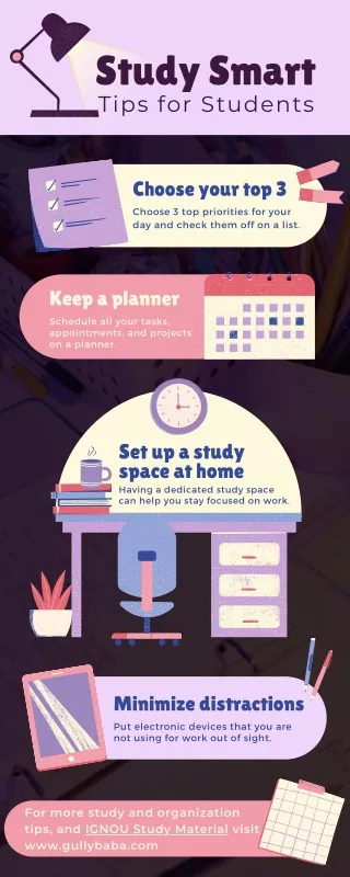 Study Smart Tips for Students