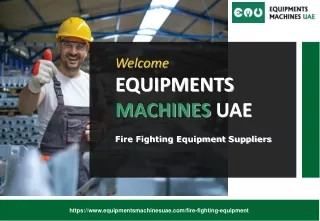 welcome equipments machines uae