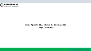 men s apparel that should be purchased in large