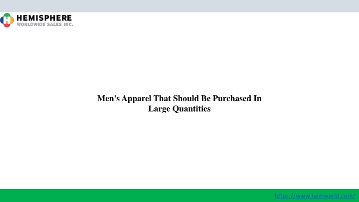 men s apparel that should be purchased in large