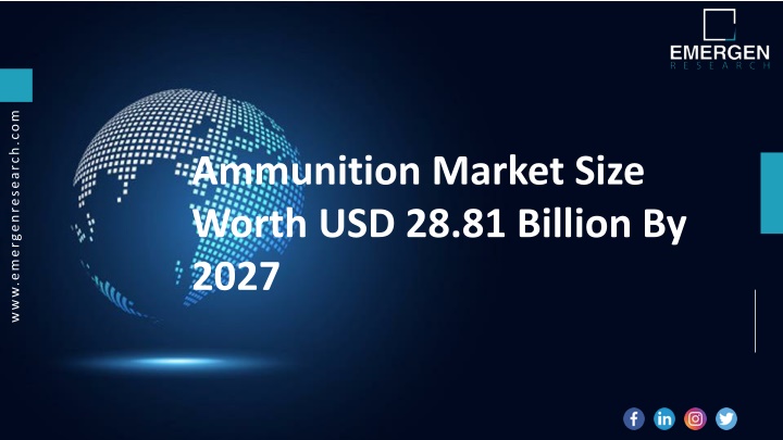 ammunition market size worth usd 28 81 billion