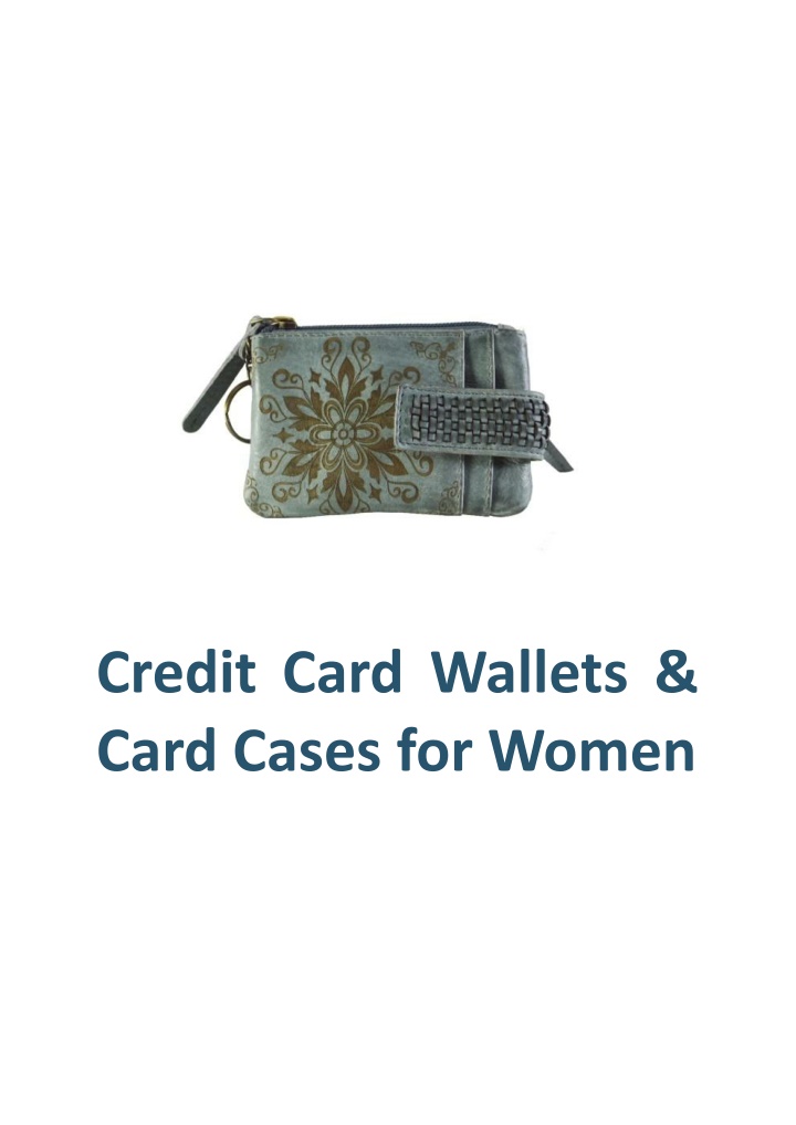 credit card wallets card cases for women