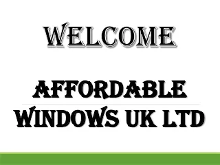 welcome
