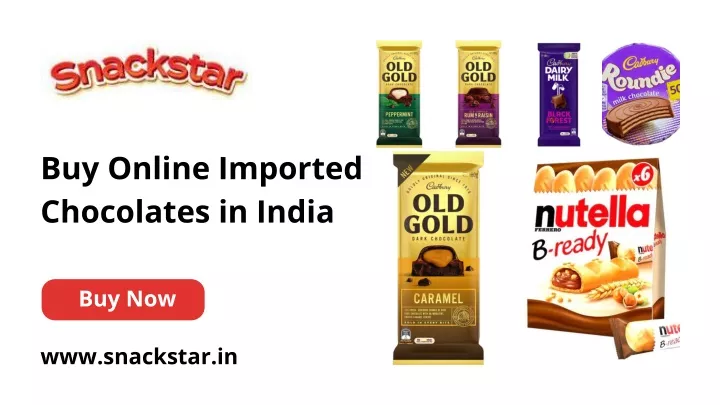 buy online imported chocolates in india