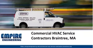 In need of the best Commercial HVAC Service Contractors Braintree, MA- Try Empire Engineering