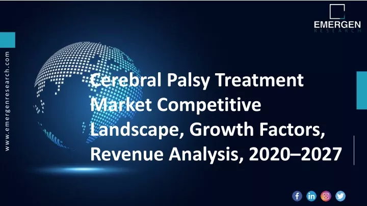 cerebral palsy treatment market competitive
