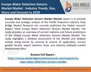 Europe Water Detection Sensors Market