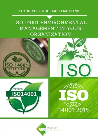 Key Benefits Of Implementing ISO 14001 Environmental Management