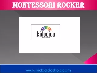 Montessori Rocker-Kidodido Shop