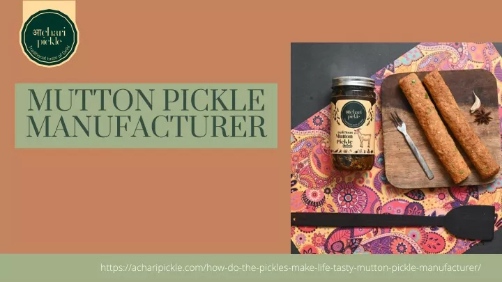 mutton pickle manufacturer