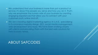 Safcodes.ppt