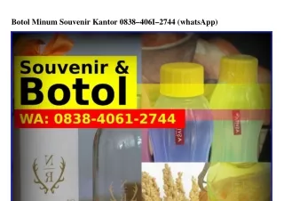 botol minum souvenir kantor 0838 406i 2744