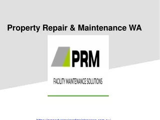 Commercial Building Maintenance Perth