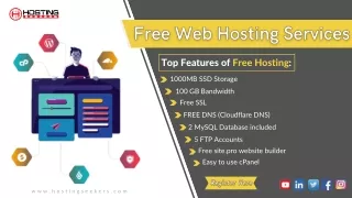 top features of free hosting