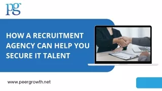how a recruitment agency can help you secure
