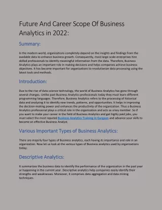 future and career scope of business analytics