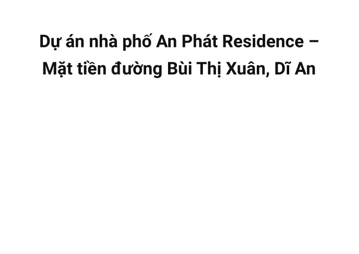 d n nh ph an ph t residence