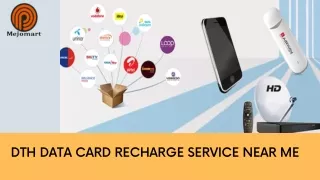 dth data card recharge service near me