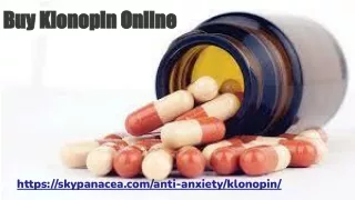 Buy Klonopin Online