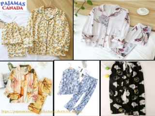 Silk Pajamas Canada | Best Silk Pajamas Online Canada