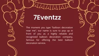 birthday decoration for kids 7Eventzz