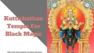 Kuttichathan Temple For Black Magic