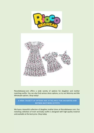 riocokidswear com offers a wide variety