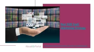 best b2b saas marketing strategy