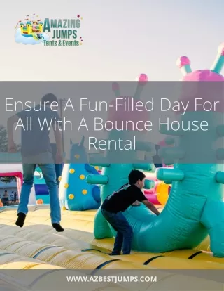 Bounce House Rental Phoenix AZ