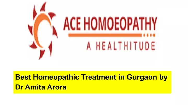 best homeopathic treatment in gurgaon by dr amita