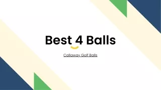 Callaway Golf Balls