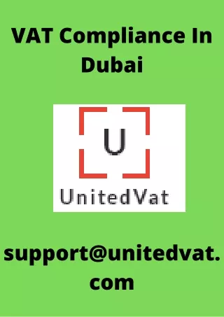 VAT Compliance in Dubai