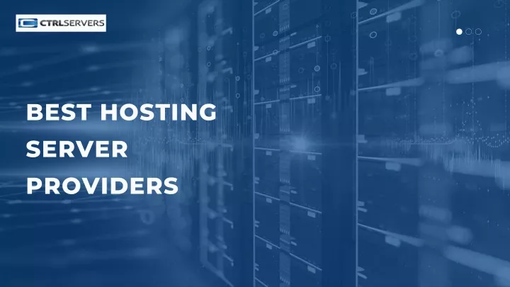best hosting server providers