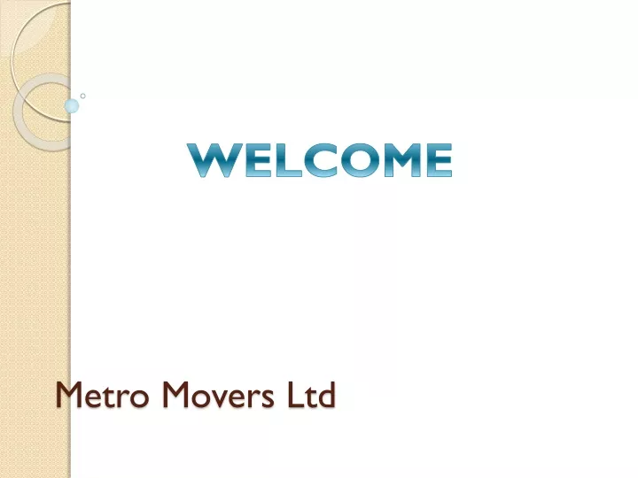 metro movers ltd