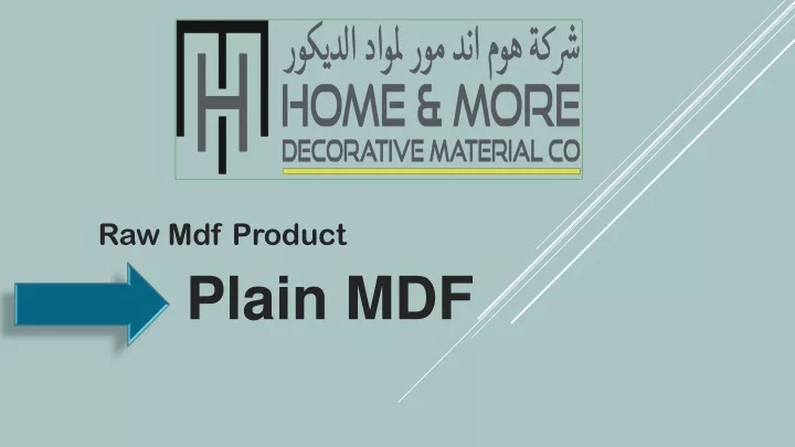 raw mdf product plain mdf