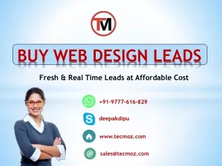 BUY WEB DESIGN LEADS