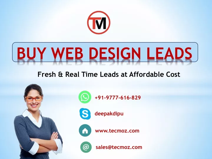 buy web design leads