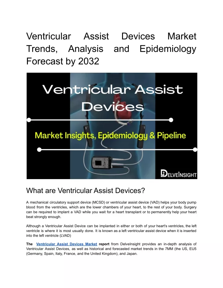 ventricular trends forecast by 2032