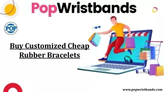 Buy Customized Cheap Rubber Bracelets