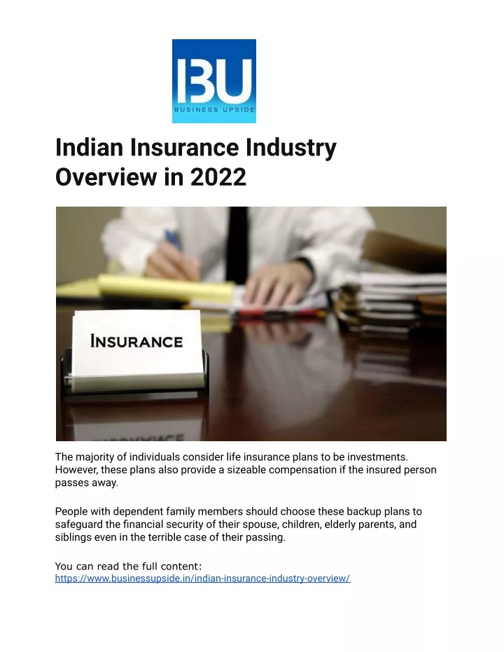 indian insurance industry overview in 2022