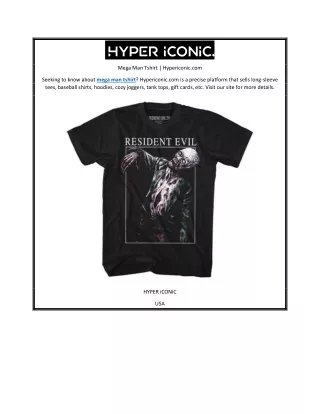 Mega Man Tshirt | Hypericonic.com